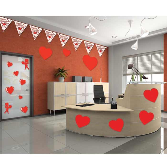 How to decorate office for valentine's day