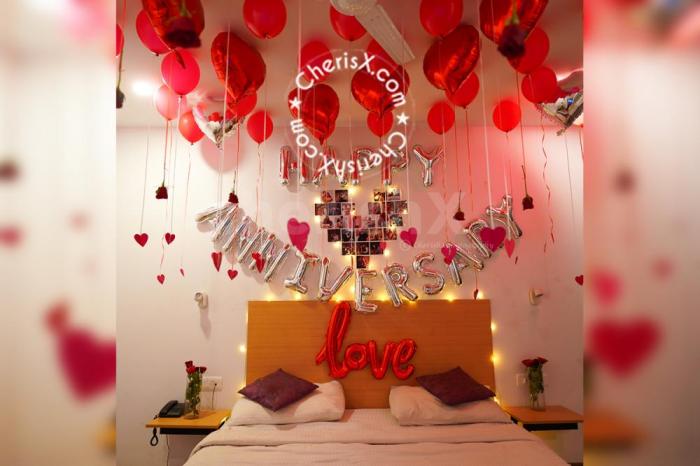 How to decorate a room for anniversary