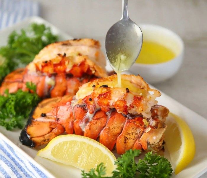 Lobster tail tails ways frozen steamed prepared perfectly boiling grilling tasty jessicagavin gavin