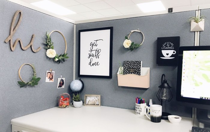 How do i decorate my office cubicle