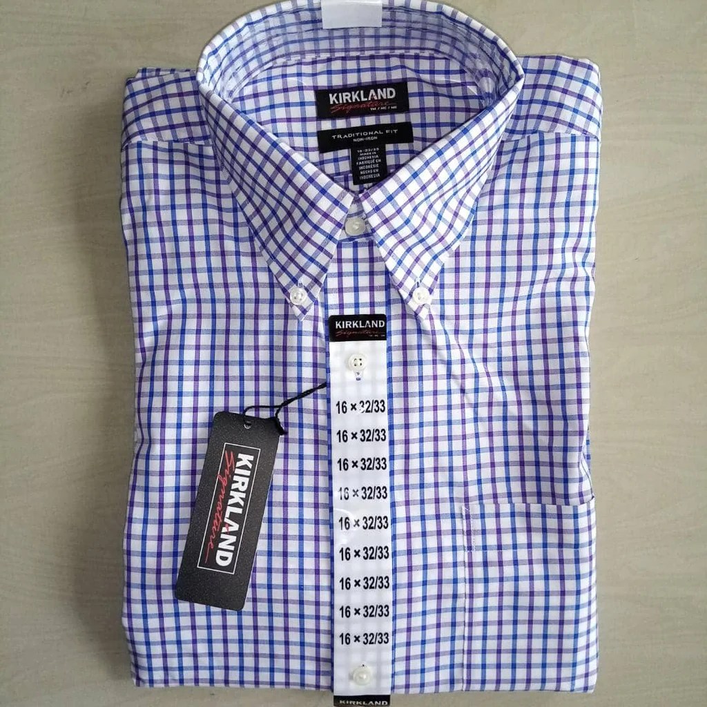 Who makes kirkland mens dress shirts