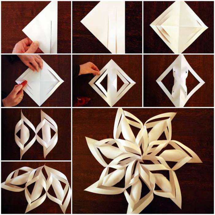 How to make a paper star christmas decoration