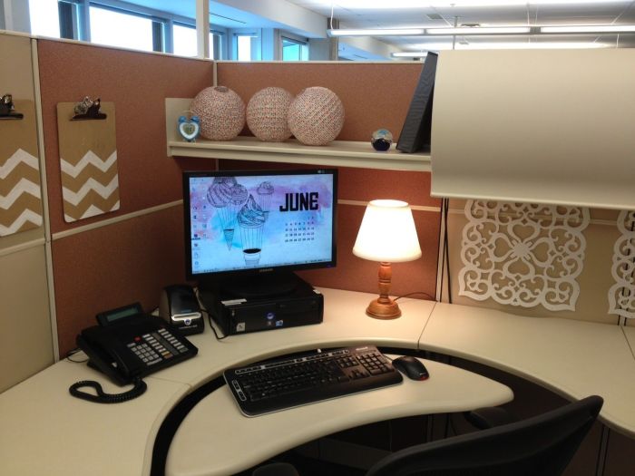 Cubicle cubical decorations decoration diy boho cubicles makeover working neat