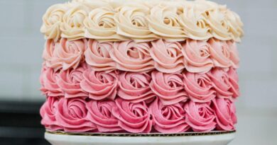 How to make rosettes cake decoration