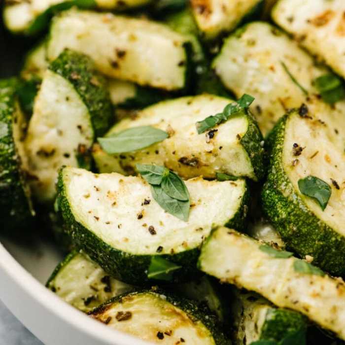 How to cook zucchini asian style