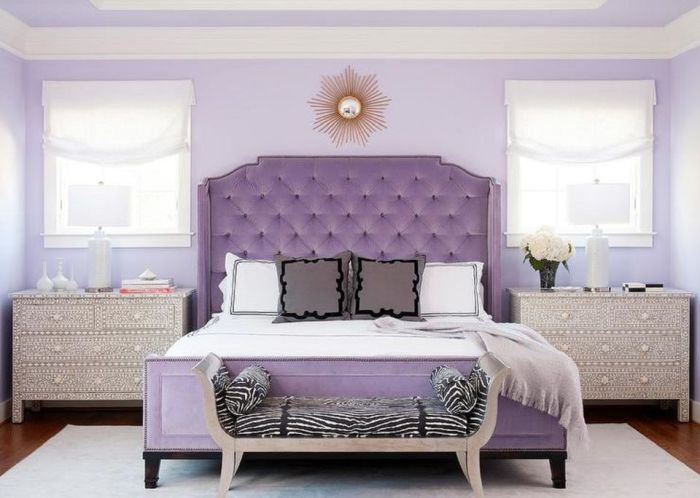 How to decorate pink and purple room