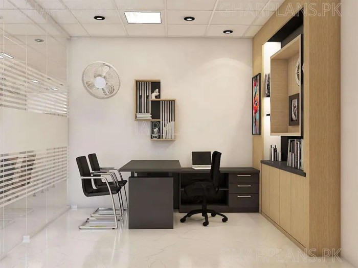 Desain interior kantor sederhana