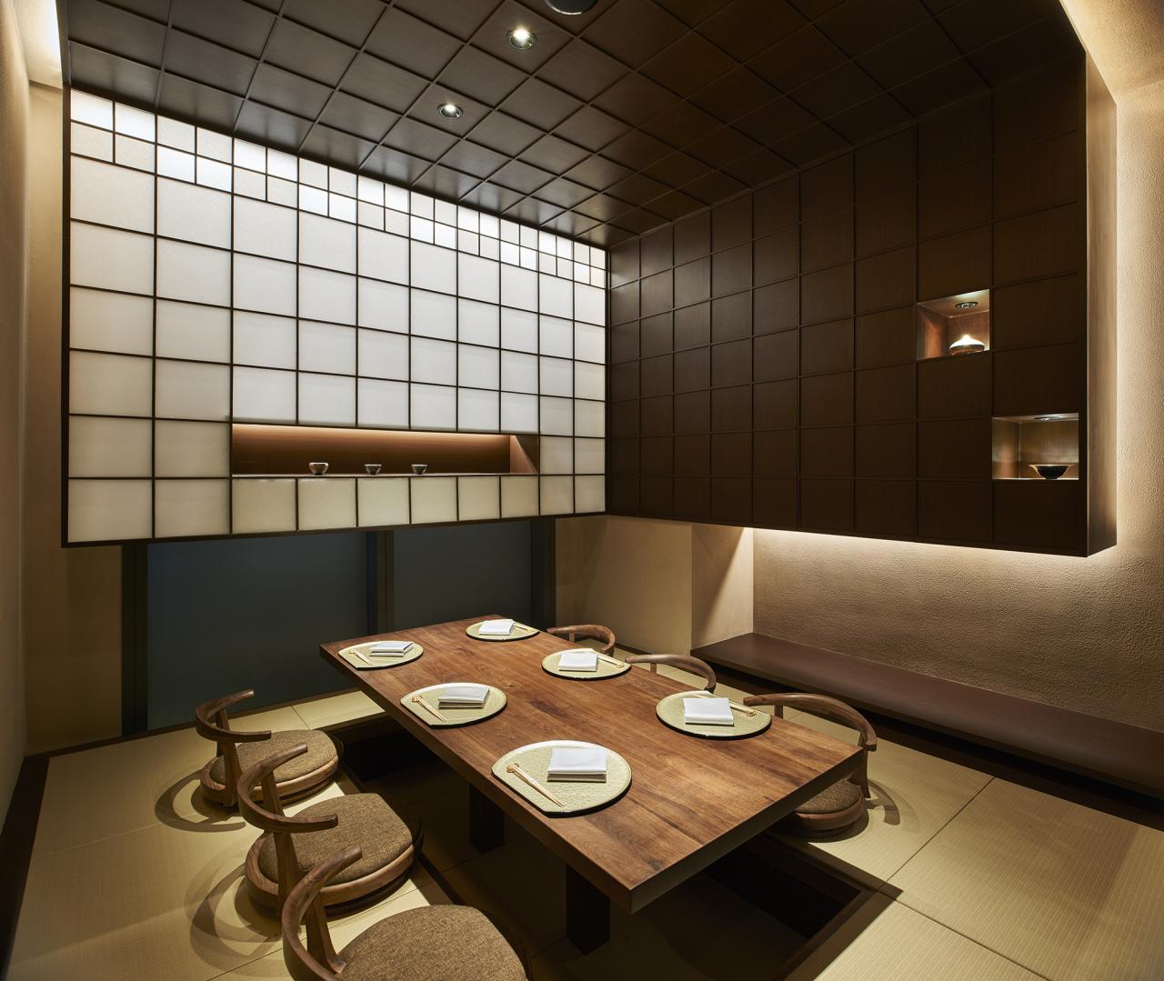 Desain interior restoran jepang