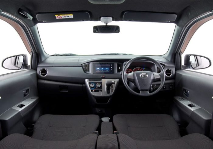 Desain interior daihatsu sigra